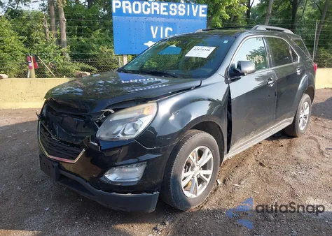 2017 Chevrolet Equinox Lt из США, поврежденный, VIN 2GNALCEK9H6288053